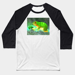 Frog father and child - 青蛙爸爸和孩子 Baseball T-Shirt